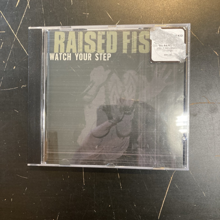 Raised Fist - Watch Your Step CD (M-/M-) -hardcore-